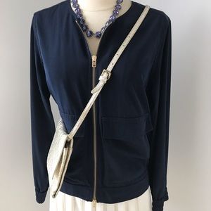 J Crew Lightweight Utility Jacket in Navy